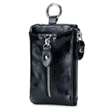 Cow Leather Key Holder Bag Organizer Mini Purse