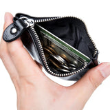 Cow Leather Key Holder Keychain Bag Organizer Car Key Case Pouch