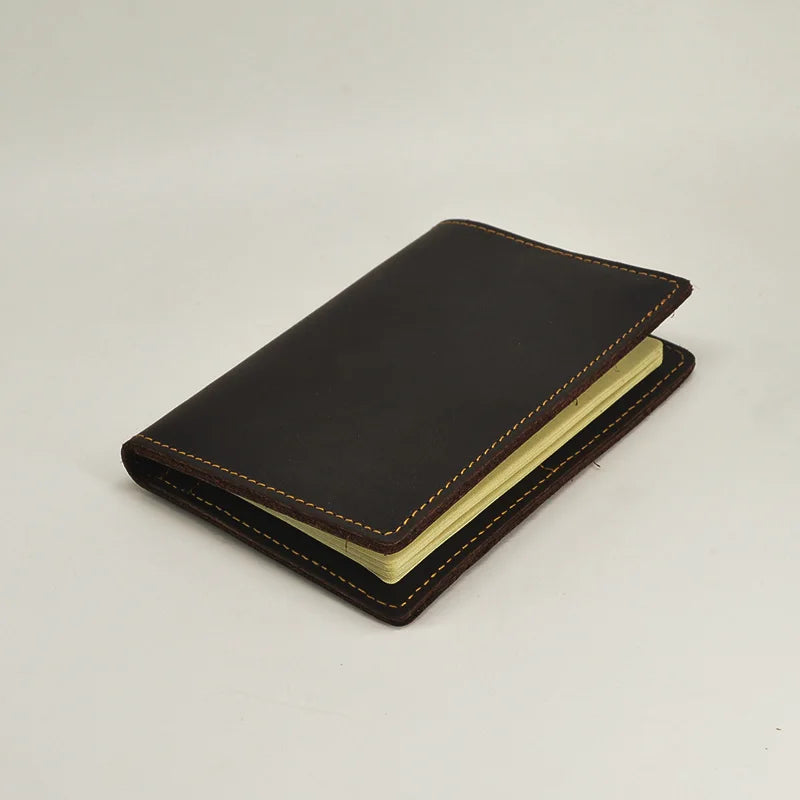 Cow Leather Passport Holder Travel Wallet Covers for Passports Men