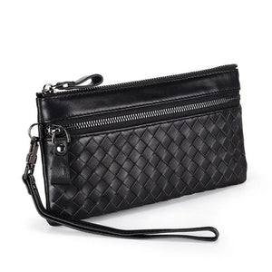 Cow Leather RFID Wallet Women Mobile Phone Long Wallet Female Purse