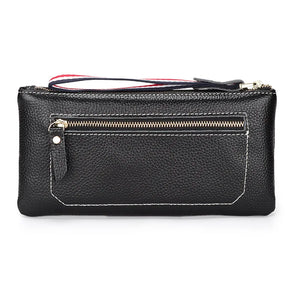 Cow Leather Small Flap Bag Women Crossbody Messenger Clutch Phone Purse