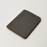 Retro Short Cow Leather Wallet Men Male Purse High Leather Money Case