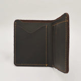 Retro Short Cow Leather Wallet Men Male Purse High Leather Money Case