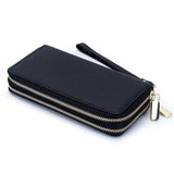Cow Leather Women Wallets Long Purse Money Coin Holder Female Purse