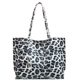 Cow Pattern Bag Handbag Soft Pu Leather Messenger Tote Bag