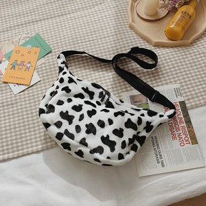 Cow Print Women Tote Handbag Large Shoulder Bag