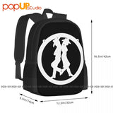Cowboy Cowgirl Western Line Dance Backpack Large Capacity Style 3D Printing