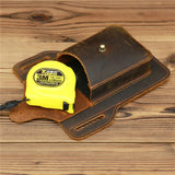 Cowhide Leather Belt Waist Bag for Women Men