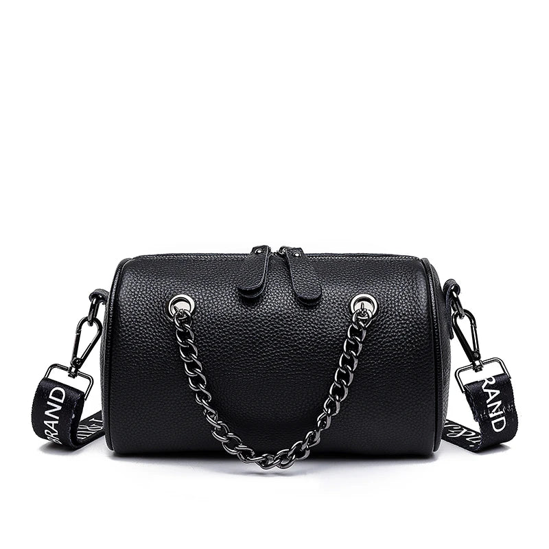 Cowhide Crossbody Bag For Women Sac A Main Female Shoulder Bag