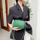 Cowhide Messenger Bags Small square bag Leather Women Handbags Women Bags