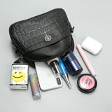 Cowhide Women Shoulder Bag Korean-style Crossbody Messenger Handbag