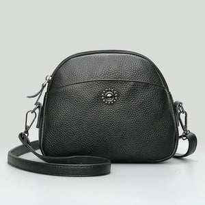 Cowhide Women Shoulder Bag Korean-style Crossbody Messenger Handbag