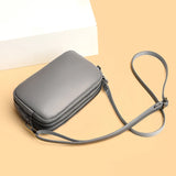 Cowhide Women's Shoulder Bag Crossbody Messenger Summer Handbag