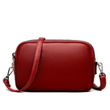 Cowhide Women's Shoulder Bag Crossbody Messenger Summer Handbag