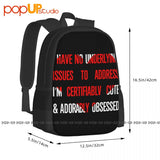 Crazy Ex-Girlfriend-I M Just A Girl In-I Have No Backpack Large Capacity