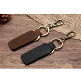 Crazy Horse Leather Keychain Key Holder Housekeeper