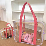 Large-capacity Transparent PVC Beach Bag
