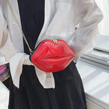 Chain Bag Lip Personality Chain Bag 7 Colors