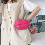 Chain Bag Lip Personality Chain Bag 7 Colors