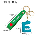 ABC Lore Keychains Kids Toys English Letters Animal Pendant Bag Accessories