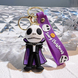 Nightmare Before Christmas Keyring Couple Bag Keychain Pendant Kid Gift