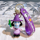 Nightmare Before Christmas Keyring Couple Bag Keychain Pendant Kid Gift