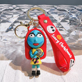 Nightmare Before Christmas Keyring Couple Bag Keychain Pendant Kid Gift