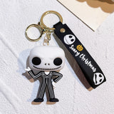 Nightmare Before Christmas Keyring Couple Bag Keychain Pendant Kid Gift
