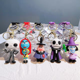 Nightmare Before Christmas Keyring Couple Bag Keychain Pendant Kid Gift