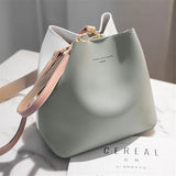 Color-Contrasted Shoulder Bag Woman?s Composite Bag Lady?s Messenger Bag