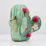 Creative Cactus Bags Handbags Girls Shoulder Messenger Bags