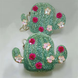 Creative Cactus Bags Handbags Girls Shoulder Messenger Bags