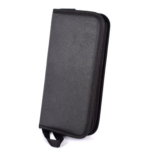 Canvas Foldable Makeup Brushes Bag Travel Cosmetic Beauty Pouch