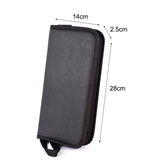 Canvas Foldable Makeup Brushes Bag Travel Cosmetic Beauty Pouch