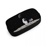 Cartoon Astronaut Print Pen Pencil Case Cover Bag for Students