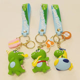 Cute Dinosaur Keychain Anime Doll for Bags and Cars