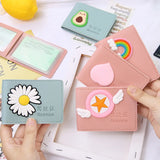 Cartoon Driving Leather Case PU Multicolor Driver's Cover Driver Shell ID Bag