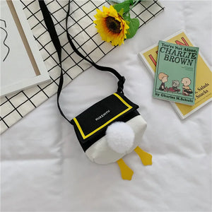 Duck Canvas Shoulder Bag for Women Crossbody