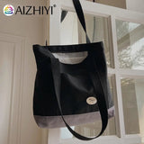 College Style Chain Handbag Large Capacity Shopping Bags