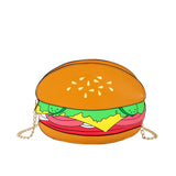 Fashion Crossbody Bag for Women Small Wallet Shoulder Bag Hamburger Messenger