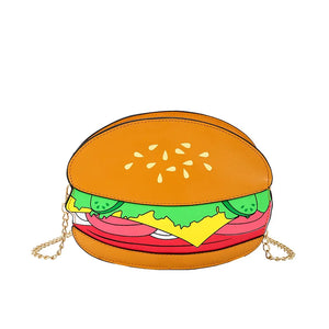 Fashion Crossbody Bag for Women Small Wallet Shoulder Bag Hamburger Messenger