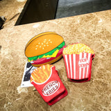 Fashion Crossbody Bag for Women Small Wallet Shoulder Bag Hamburger Messenger