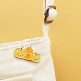 Halloween Pumpkin Cartoon Badges Backpack Hat Bag Collar Lapel Brooch
