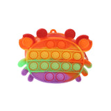 Cartoon Crab Shape Stress Relief Decompression Coin Case