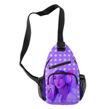 Anime Beki Fluffy Crossbody Chest Bag Waterproof Sports Travel Bag