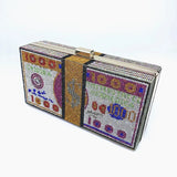 Rhinestone Cash Clutch 10000 Dollars Stack Evening Handbag