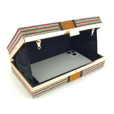Rhinestone Money Clutch Purse - 10000 Dollars Stack Bags
