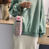 Funny Personality Sequin Clutch Bag for Girls