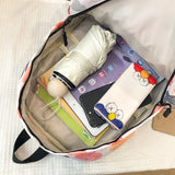 Creative Graffiti School Backpack Multi-layer Pockets Girls School Bags Backpack