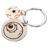 Halloween Eyeball Key Chain Bag Pendant Ornament